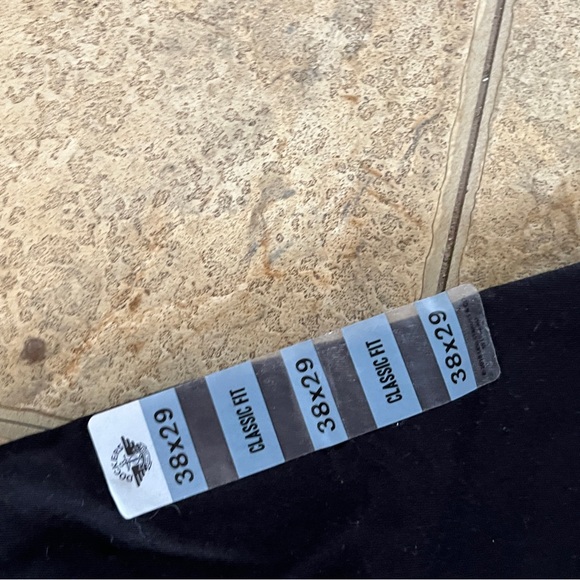 Dockers Black Classic Fit Signature Khaki Pants 38x29 - Picture 5 of 10